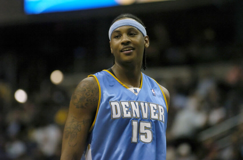 Carmelo Anthony #15 of the Denver Nuggets (Photo by G Fiume/Getty Images)