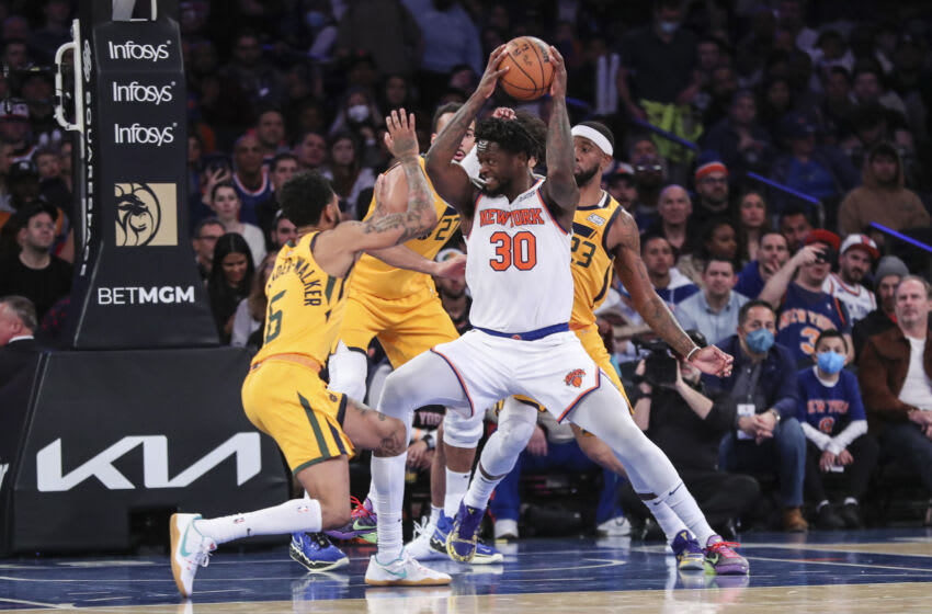 New York Knicks forward Julius Randle at Madison Square Garden (Wendell Cruz-USA TODAY Sports).